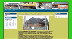 Desktop Screenshot of alquileresenlasgrutas.com